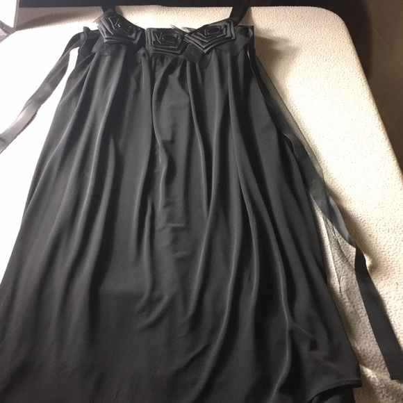 Little black dress with flowers small - Picture 2 of 5